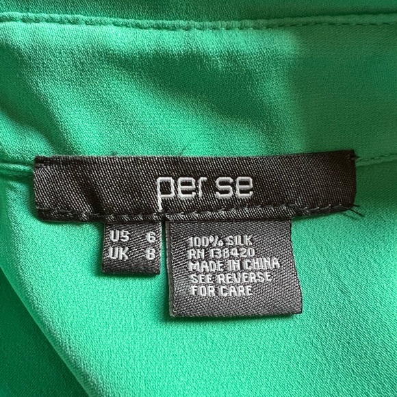 Per Se silk sleeveless dress, size 6. - Picture 3 of 3